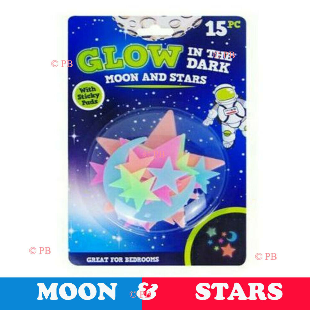 15pc-GLOW-IN-THE-DARK-Stars-Moon-Space-Self-Adhesive-Stickers-Peel-and-Stick-BC-124468764726.jpg