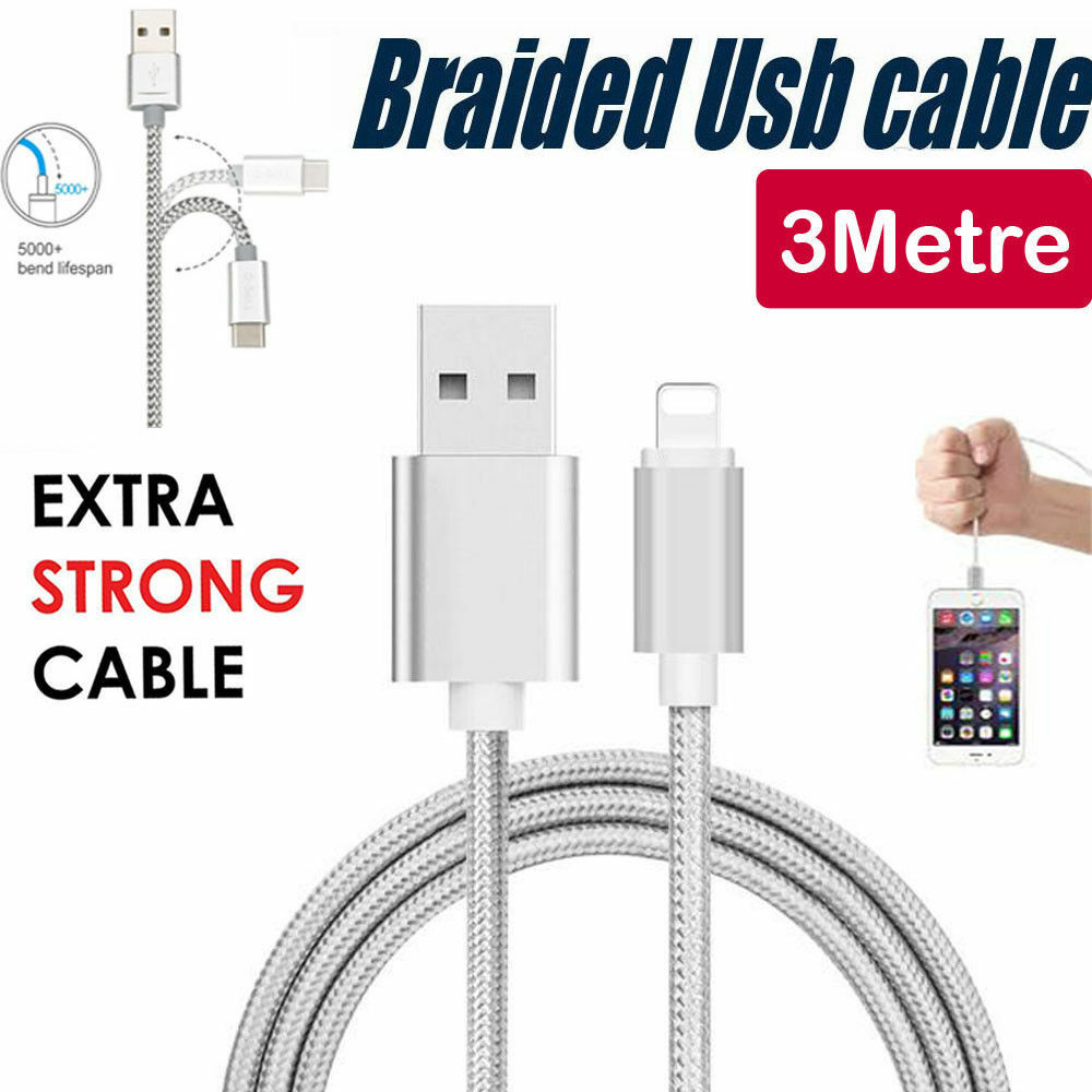 3M-SILVER-Braided-USB-Charging-Cable-Compatible-For-iPhone-5-6-6plus-7-7plus-8-X-123426258102.jpg