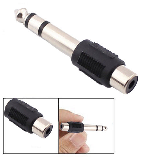 635mm-inch-Male-Stereo-Plug-To-RCA-Phono-Female-Jack-Audio-Adapter-Connector-122965896095-2.jpg