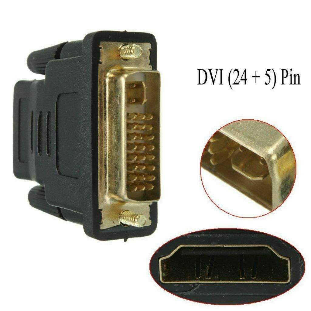 Gold-Plated-CONNECTOR-CONVERTER-DVI-I-245-29-Pin-MALE-TO-HDMI-FEMALE-ADAPTER-254317252123.jpg