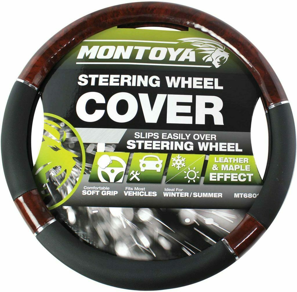 Montoya-Steering-Wheel-Cover-Black-And-Maple-Wood-Leather-Look-Fits-Car-Or-Van-123900083796.jpg