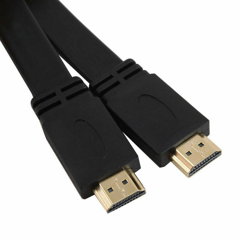TVs-XBOX-One-PS4Bluray-3M-Flat-HDMI-to-HDMI-Gold-Plated-Connectors-Cable-HD-123927721267-5.jpg