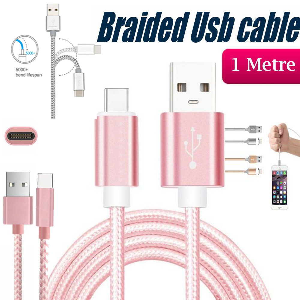 USB-Type-C-Data-Charger-Cable-for-Samsung-Galaxy-S8-S9-PLUS-Note-8-rose-pink-123361572644.jpg